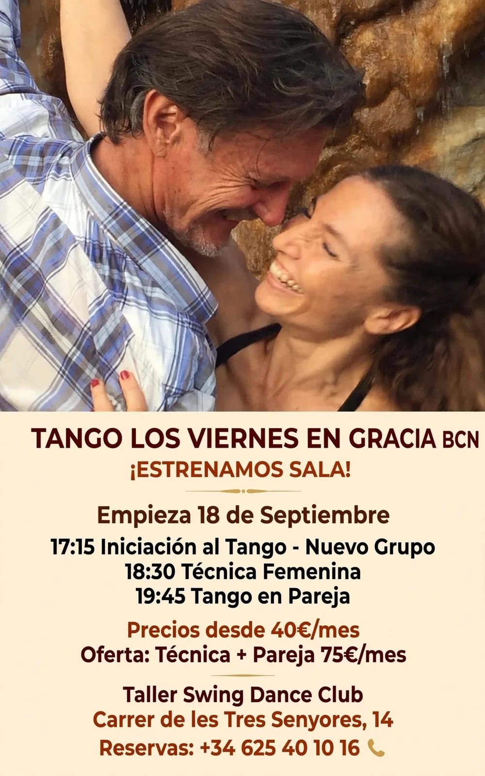 Clases de Tango — Laura Morales (Taller Swing Dance Club)