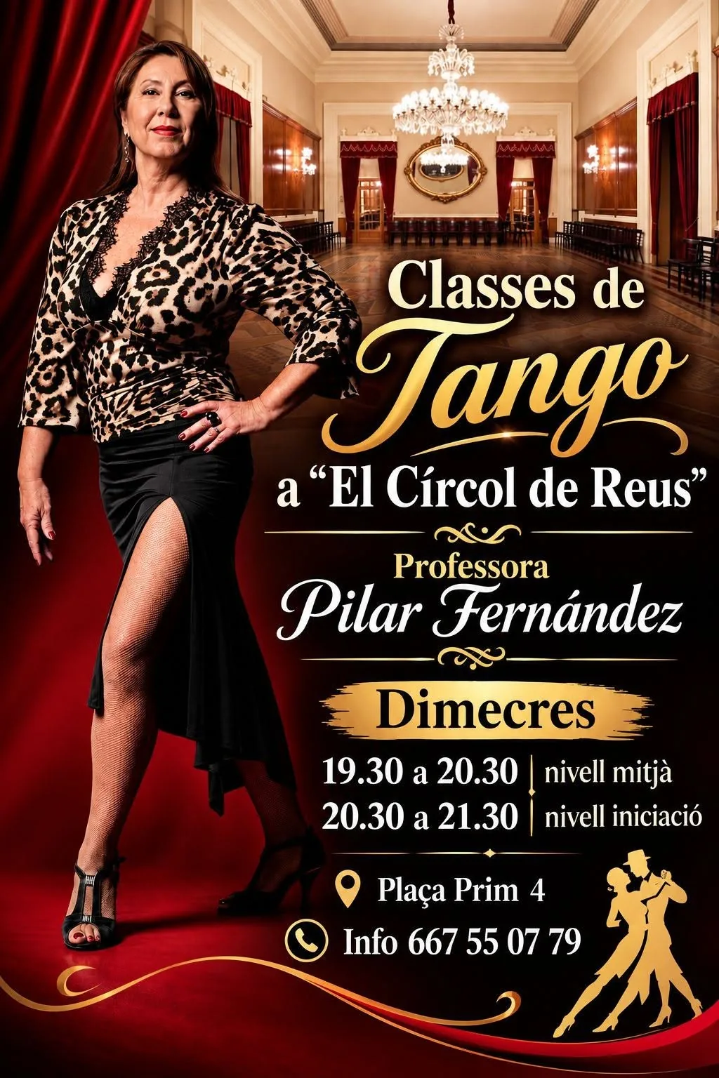 Classes de Tango — Pilar Fernández (El Círcol de Reus)