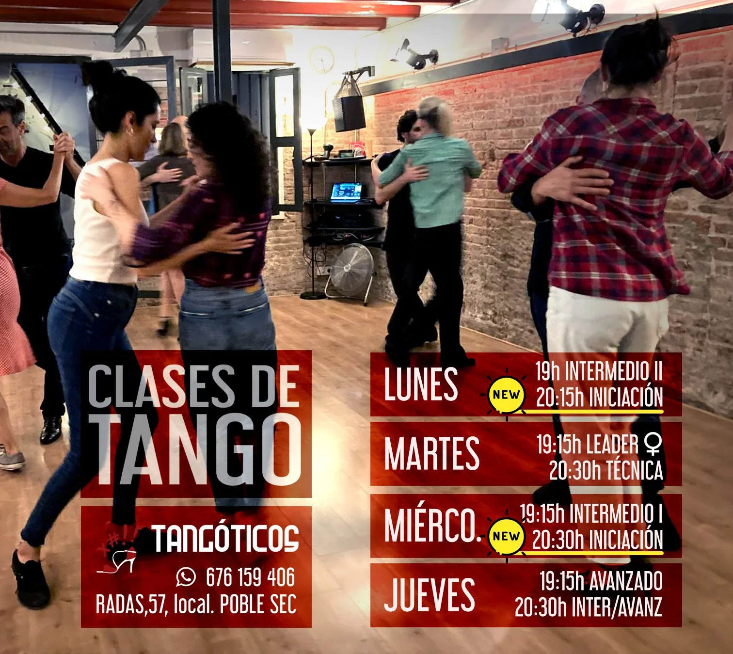 Clases de Tango — Escuela de Tango Tangóticos