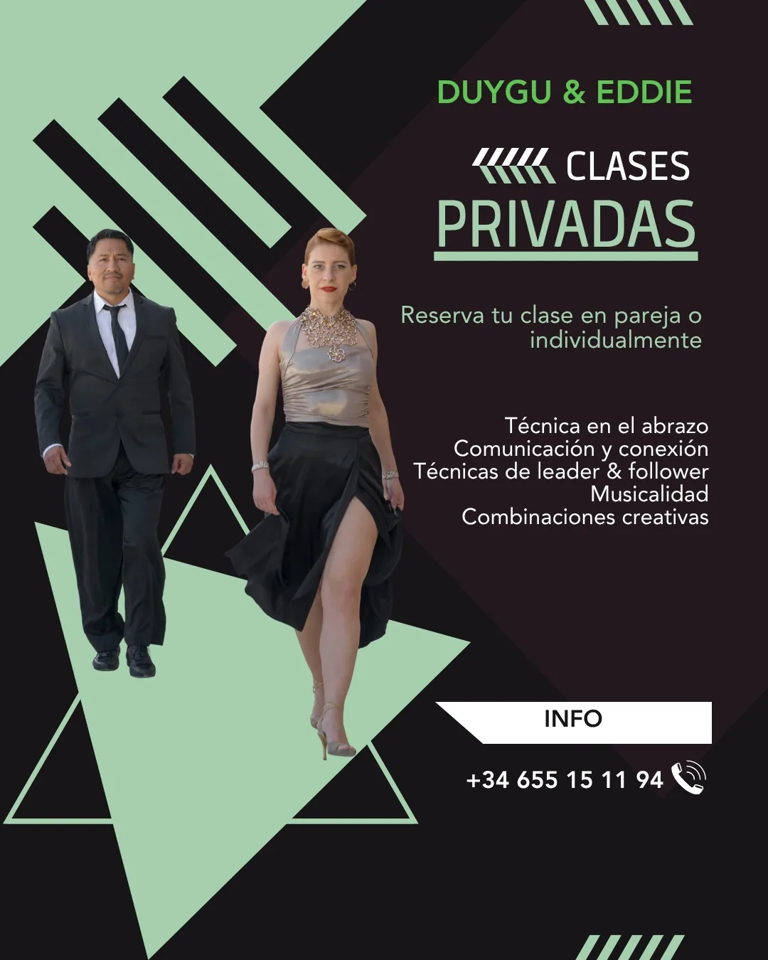Clases Privadas de Tango — Duygu & Eddie