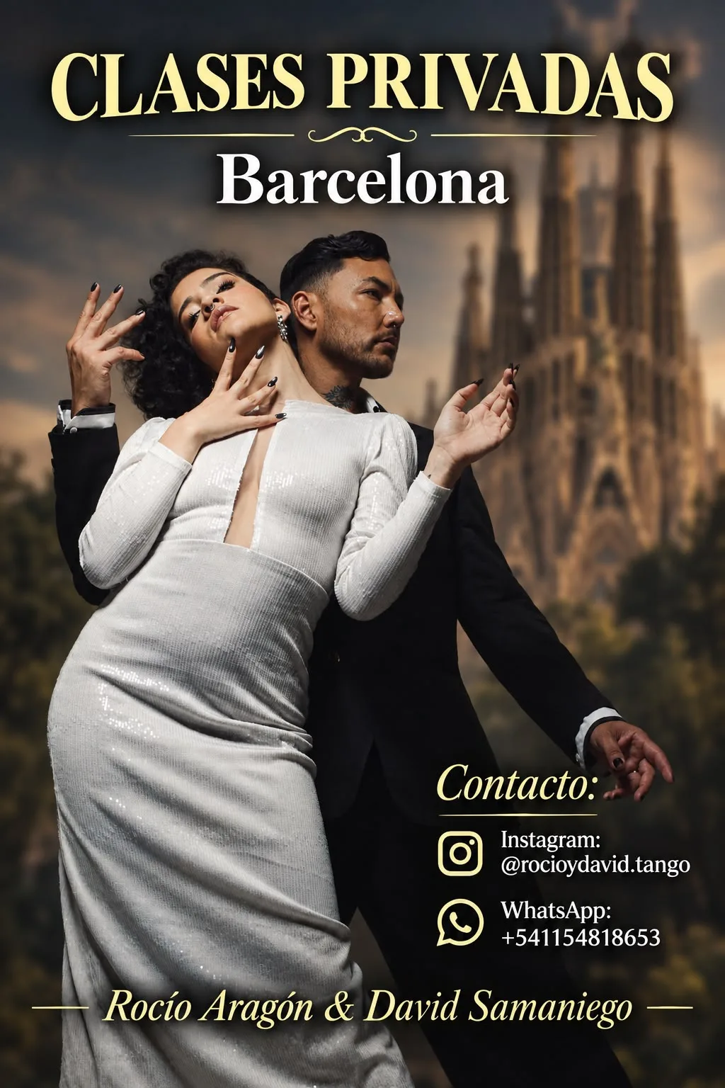 Clases privadas de tango — Rocío Aragón y David Samaniego