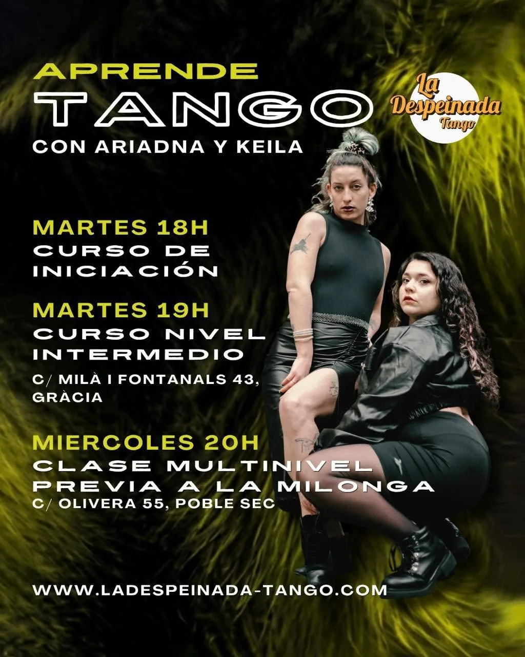 Cursos de Tango — La Despeinada (martes)