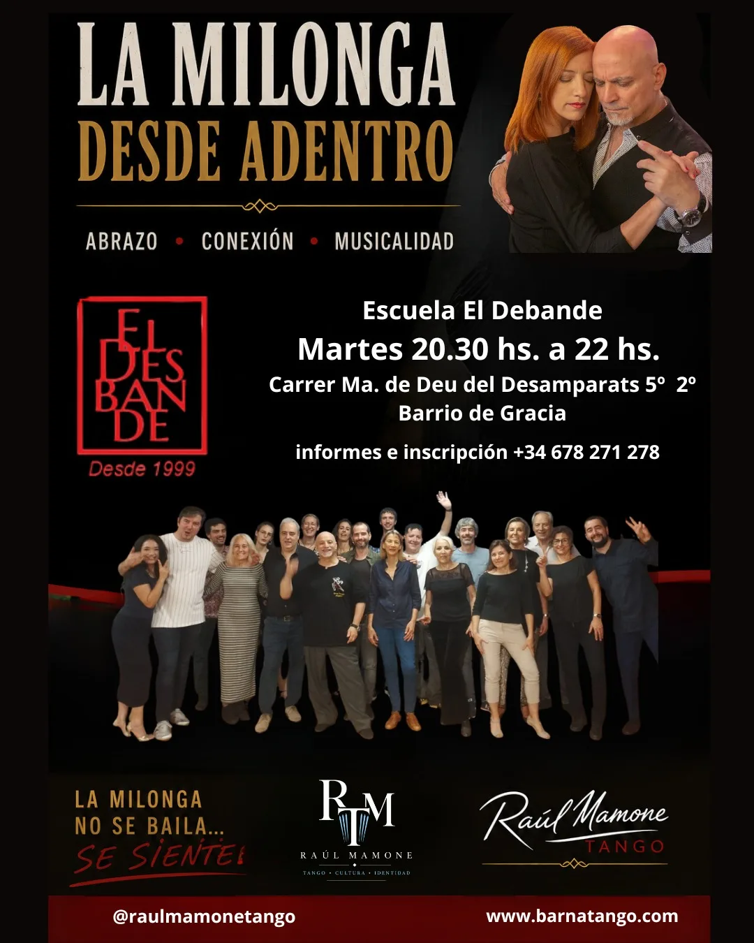 La milonga desde adentro — Raúl Mamone (El Desbande)