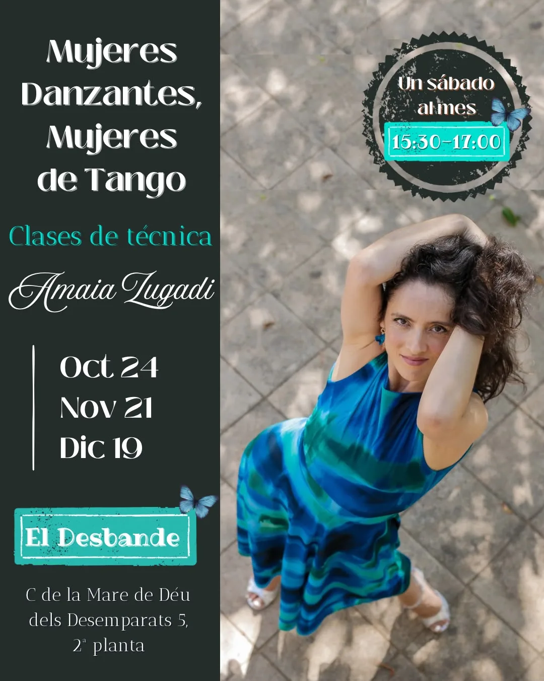 Mujeres Danzantes, Mujeres de Tango — técnica con Amaia Zugadi