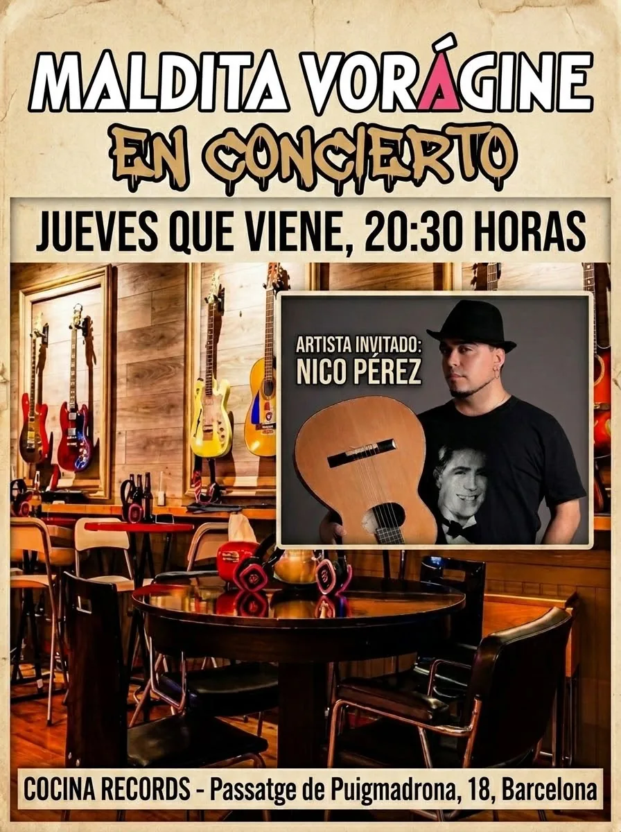 Maldita Vorágine en concierto