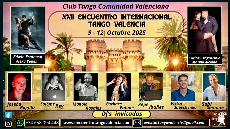 XXII Encuentro Internacional Tango Valencia