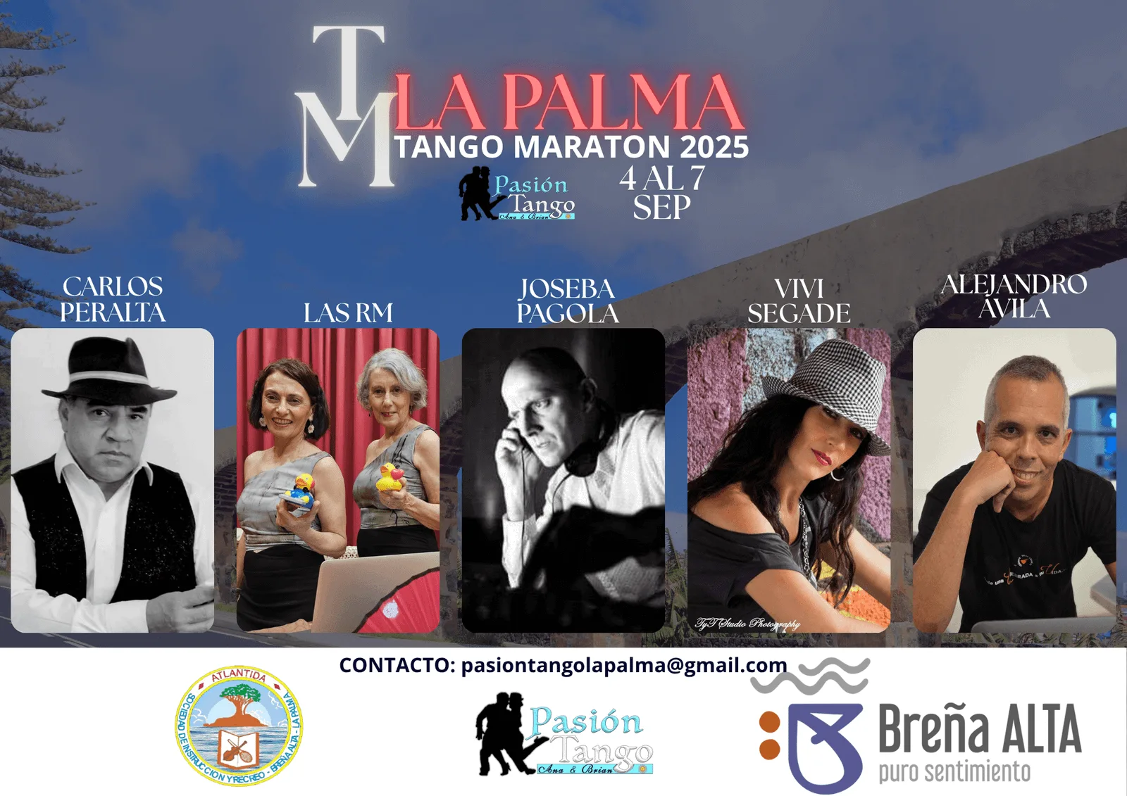 Tango Maratón La Palma. I Edición - Verano 2025