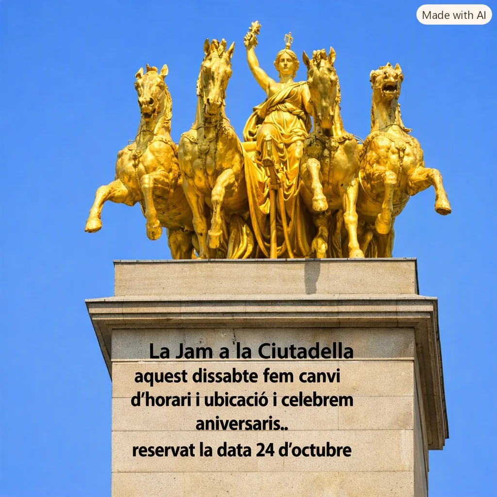 Flyer de Ciutadella Fusión y Neotango