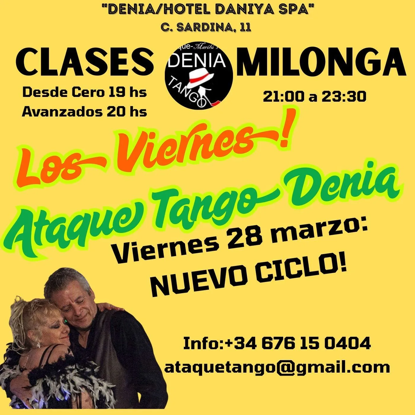 Denia Ataque Tango Milonga