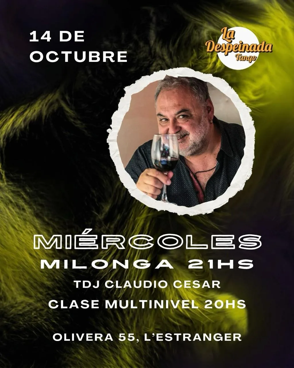 Flyer de La Despeinada