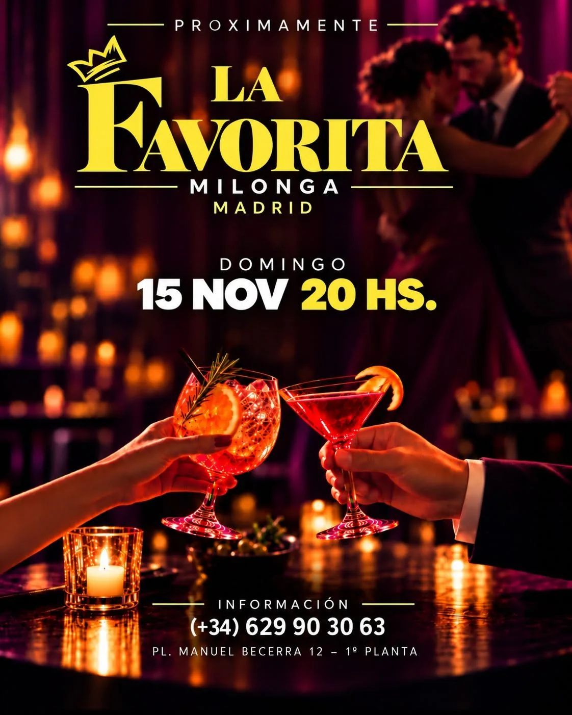 Flyer de La Favorita