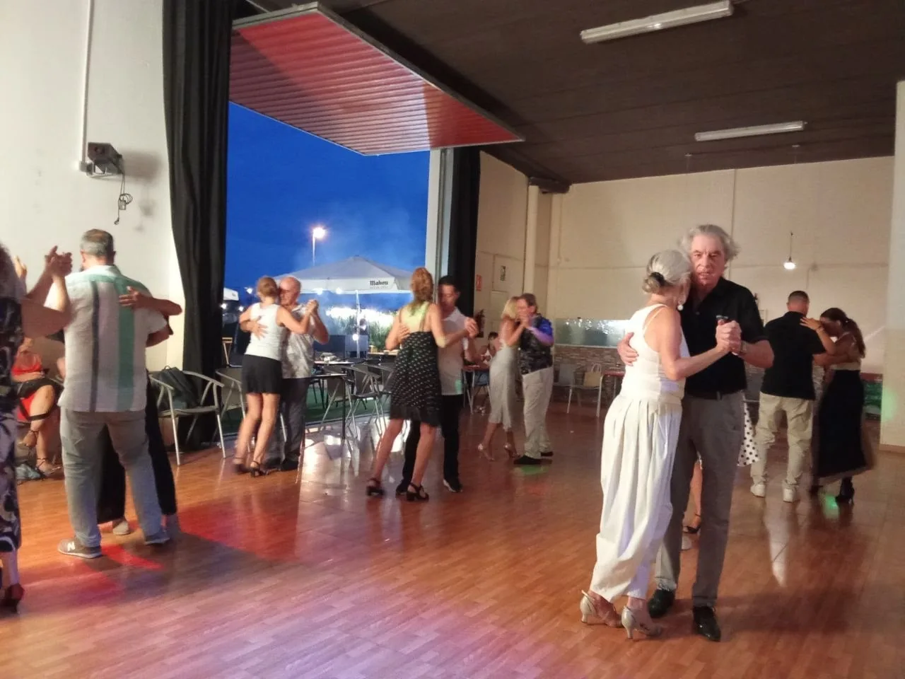 Flyer de Milonga en Winner Sport Club