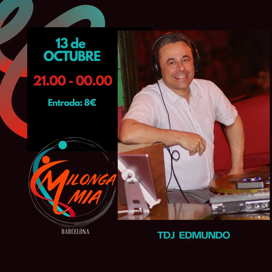 Flyer de Milonga Mía