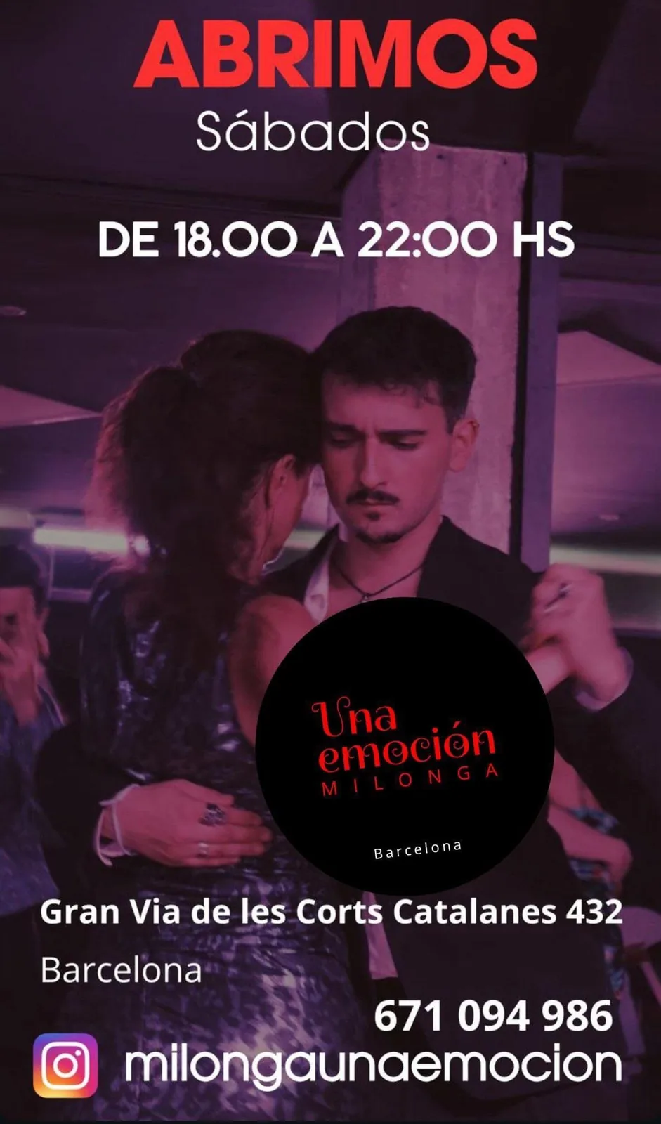 Milonga Una Emoción