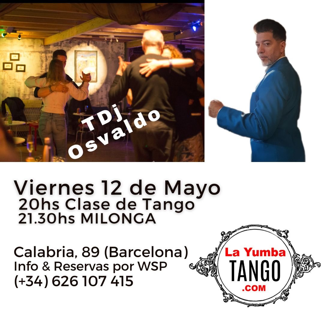 Milonga Tango La Yumba 12/5/2023
