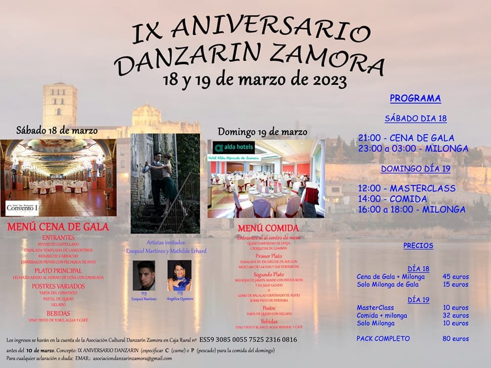 IX Aniversario Danzarín Zamora