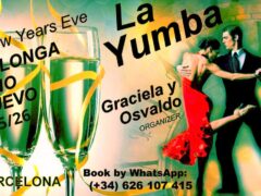 Cena noche vieja + MILONGA AÑO NUEVO - Miercoles 31/dic 21hs - NEW YEARS EVE TANGO