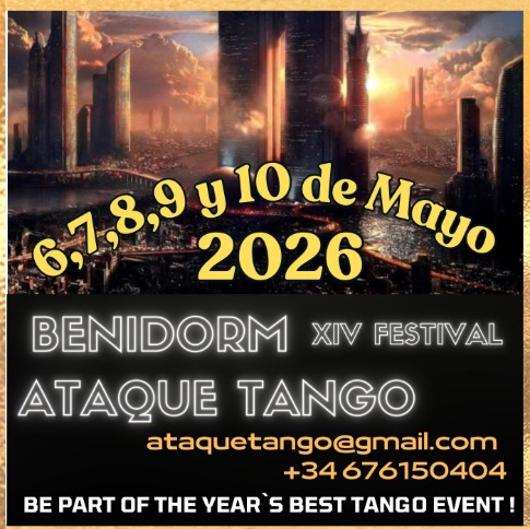 XIV FESTIVAL INTERNACIONAL ATAQUE TANGO BENIDORM