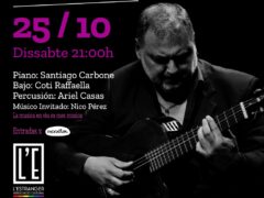 claudio cesar en concierto