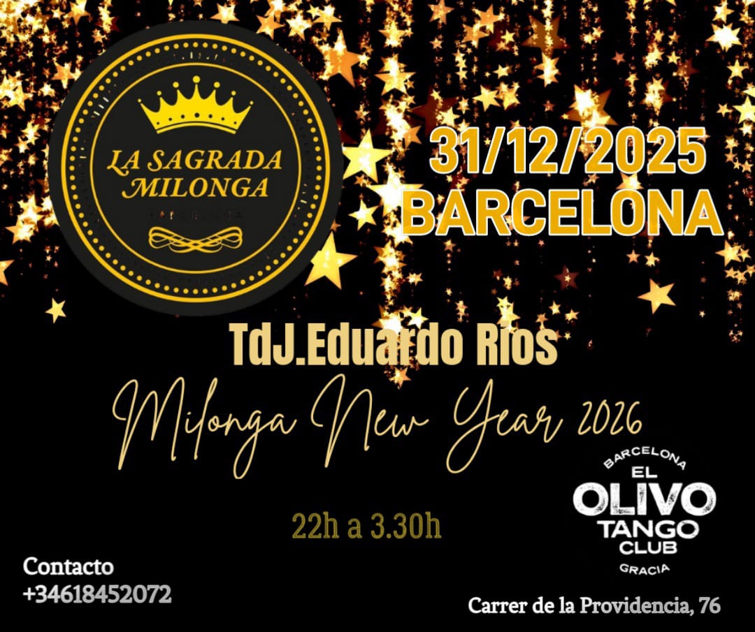 La Sagrada Milonga 31/12