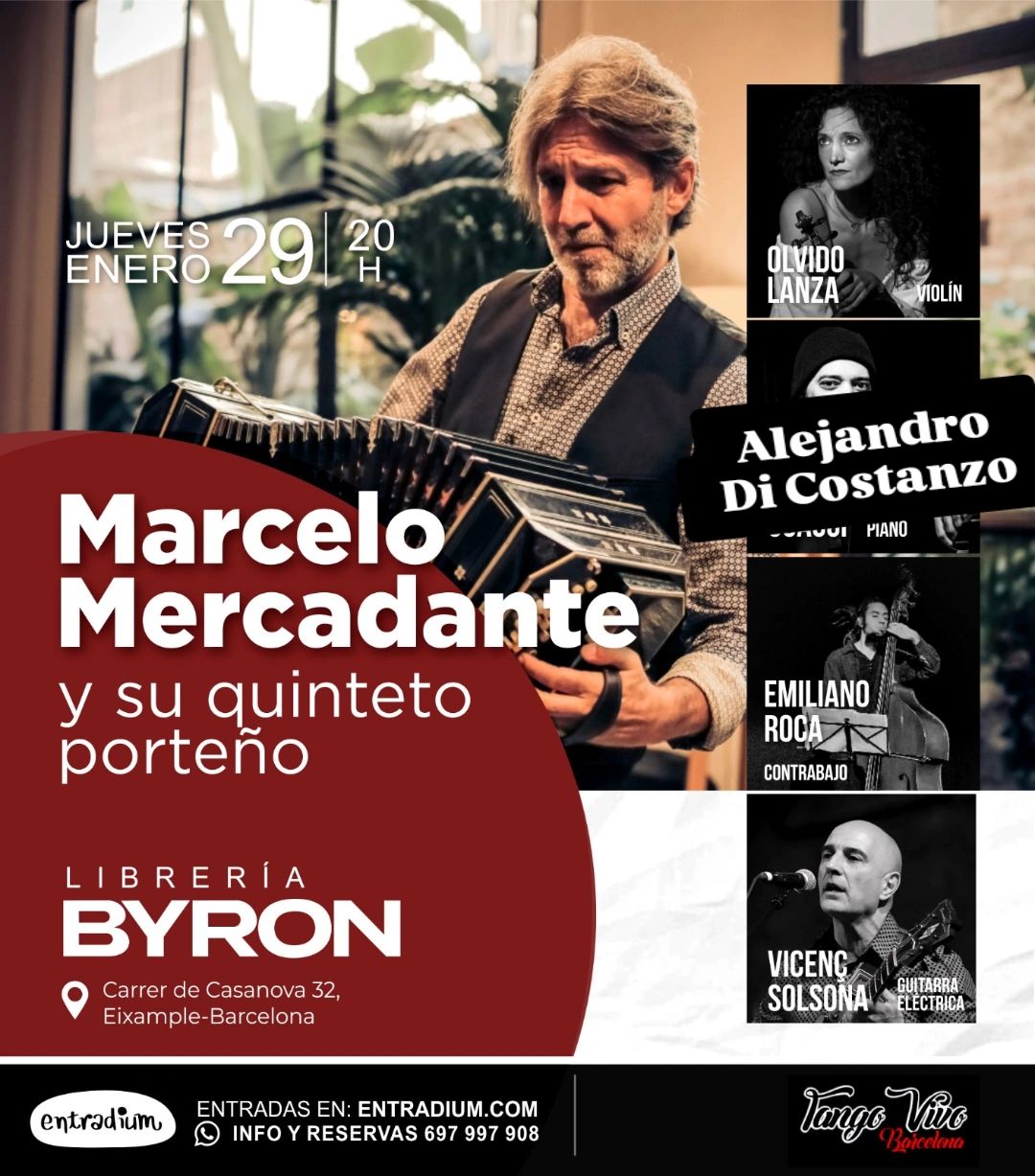 MARCELO MERCADANTE y su Quinteto Porteño