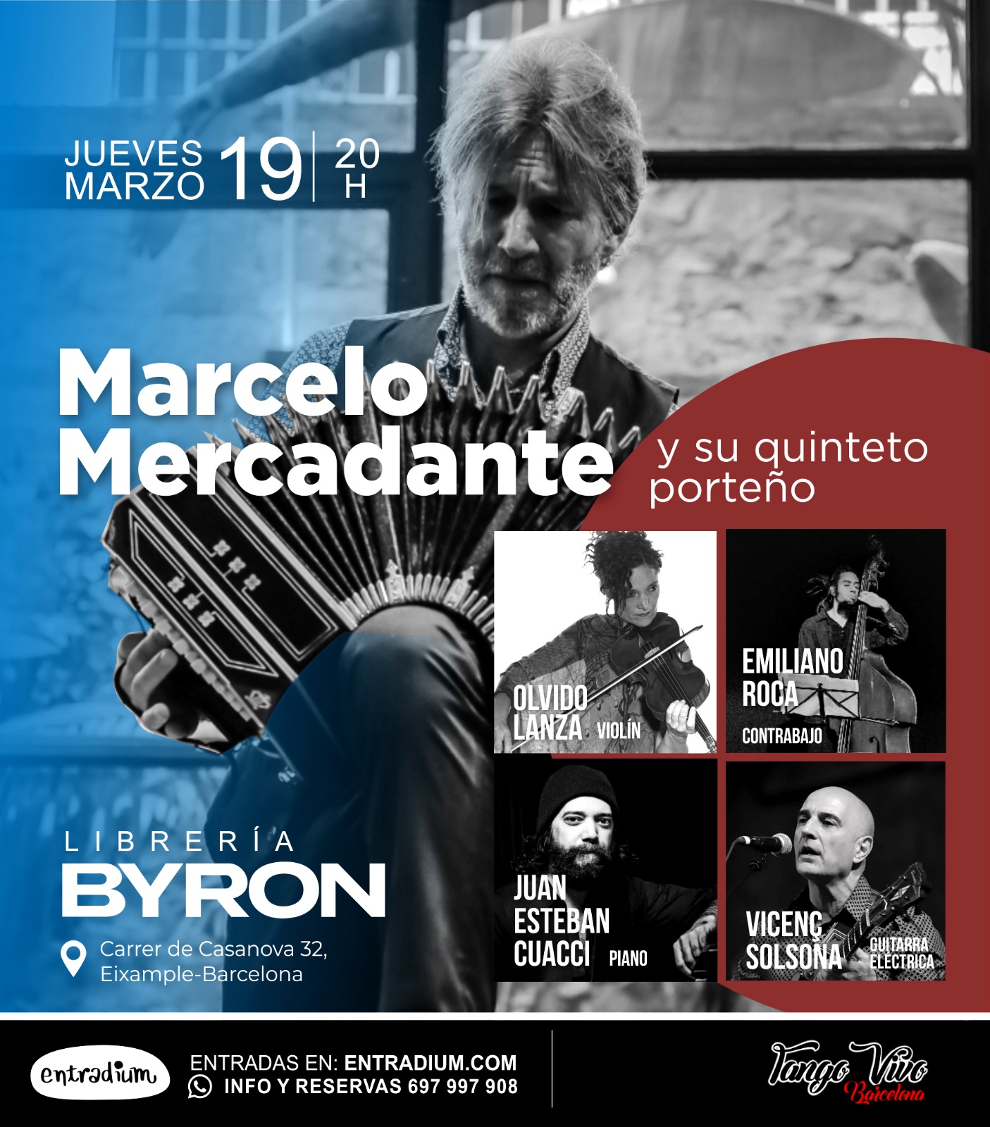 MARCELO MERCADANTE y su Quinteto Porteño